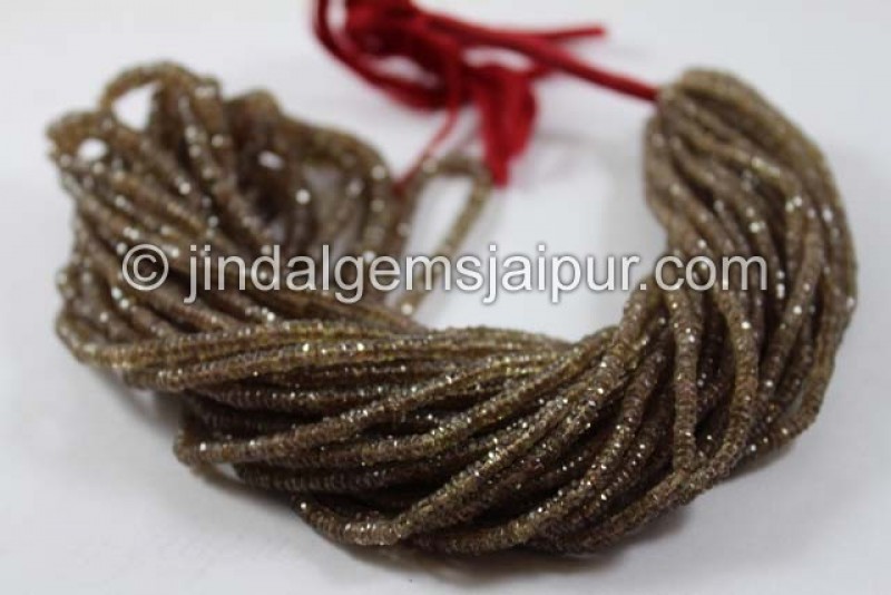 Colour Change Garnet Faceted Tyre Shape Beads